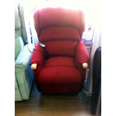 Red Rise & Recline Chair